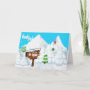 Search for funny skiing christmas cards Snow