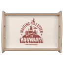 Search for letter serving trays Hogwarts