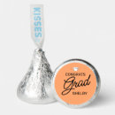 Search for orange and black graduation favors Modern