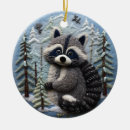 Search for raccoon ornaments Woodland