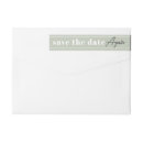 Search for save the date return address labels Green