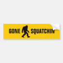 Search for sasquatch bumper stickers Gone