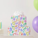 Search for abc wrapping paper Pink