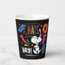 Search for paper cups Peanuts graduation design