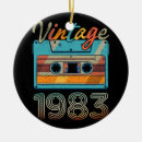 Search for 40th birthday ornaments Vintage