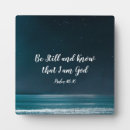 Search for be still and know i am god plaques Bible verse