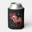 Search for buffalo plaid can coolers Santa