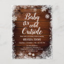 Search for photo baby shower invitations rustic