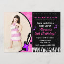 Search for pop star invitations For kids