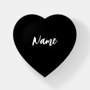 Search for heart shape paperweights Glass