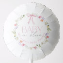 Search for floral balloons Baby shower