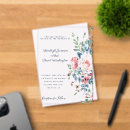Search for flower border invitations Blue