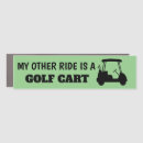 Search for funny golf bumper stickers Golfer
