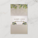 Search for olive branch business cards Watercolor