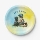 Search for baseball paper plates It's a boy
