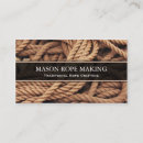 Search for rope business cards professional