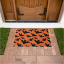 Search for scary halloween doormats Orange