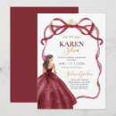 Search for burgundy quinceanera invitations Burgundy and gold