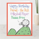 Search for volleyball cards Cartoon