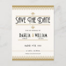 Search for art deco save the dates Roaring twenties