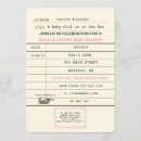 Search for library baby shower invitations Vintage