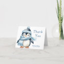 Search for penguin thank you cards Baby shower