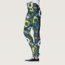 Search for geometric shapes leggings Pattern
