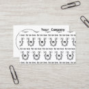 Search for horseshoeing business cards Cowboy