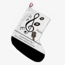 Search for music christmas stockings Treble clef