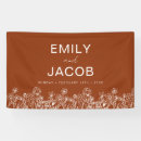 Search for wedding banners Terracotta