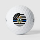 Search for police golf balls Thin blue line