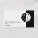 Search for volleyball business cards Athlete