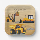 Search for construction paper plates Excavator bulldozer
