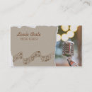 Search for voice teacher business cards Singing