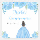 Search for blue quinceanera stickers Elegant
