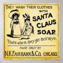 Search for vintage santa claus art Old