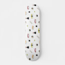 Search for food skateboards Illustration