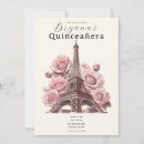 Search for paris quinceanera invitations Floral