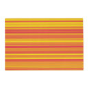 Search for red yellow orange placemats Stripes