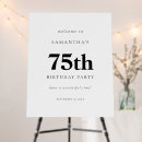 Search for 75th birthday decor Simple