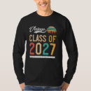 Search for class of 2027 tshirts College