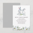 Search for bunny gender reveal invitations Woodland