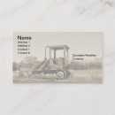 Search for bulldozer business cards Vehicle