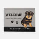Search for rottweiler doormats Cute