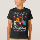 Search for musical christmas tshirts Guitar