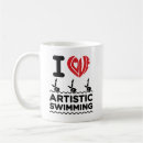 Search for artistic mugs Swimming