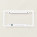 Search for logo license plate frames Minimalist