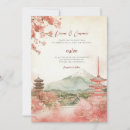 Search for japan wedding invitations Sakura