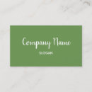 Search for moss business cards Simple