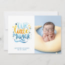 Search for miracle birth announcement cards New parents